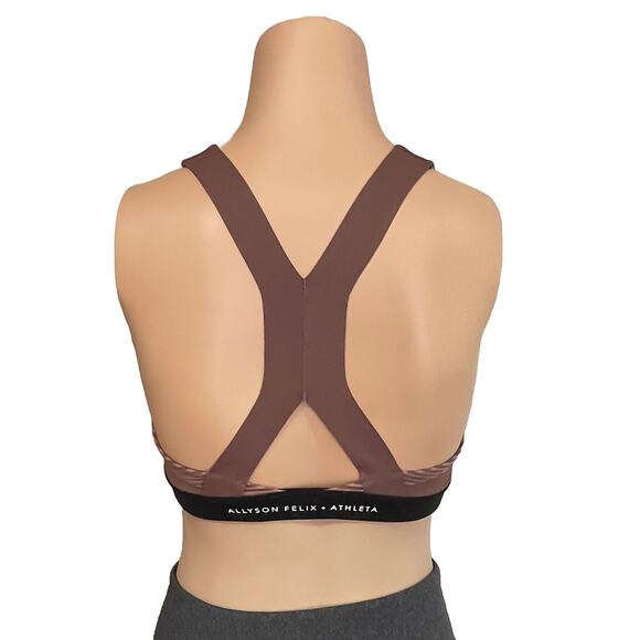 Athleta Ultimate Legend Bra A-C Sz S Allyson Felix Hearth Rose Palermo Pink - Picture 3 of 11